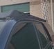 Front wind deflector for 4Runner 4th Gen roof rack featuring integrated mounts for a 40-inch LED light bar.
