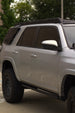 Heavy-duty aluminum rack for 4Runner with 900 lbs static load capacity for rooftop tents.
