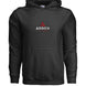 AEGON Warning Label Overlanding Hoodie - BLACK - FRONT