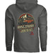 AEGON Warning Label Overlanding Hoodie - CHARCOAL - BACK