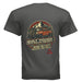 AEGON Warning Label T shirt - CHARCOAL - BACK