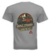 AEGON Warning Label T shirt - GRAVEL - BACK