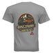 AEGON Warning Label T shirt - GRAVEL - BACK
