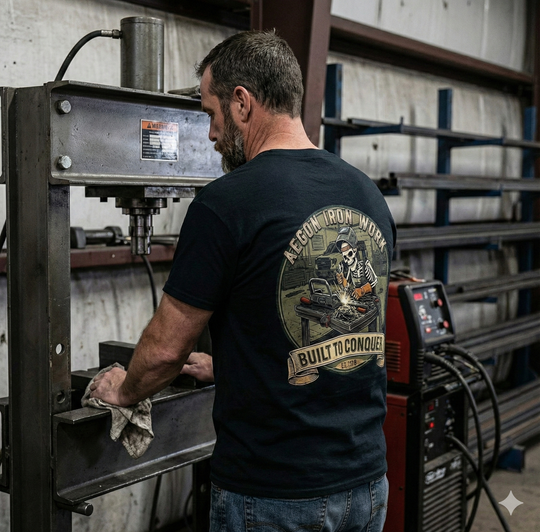 Aegon 'Til Death Welding T-Shirt | Fabricator Shop Gear
