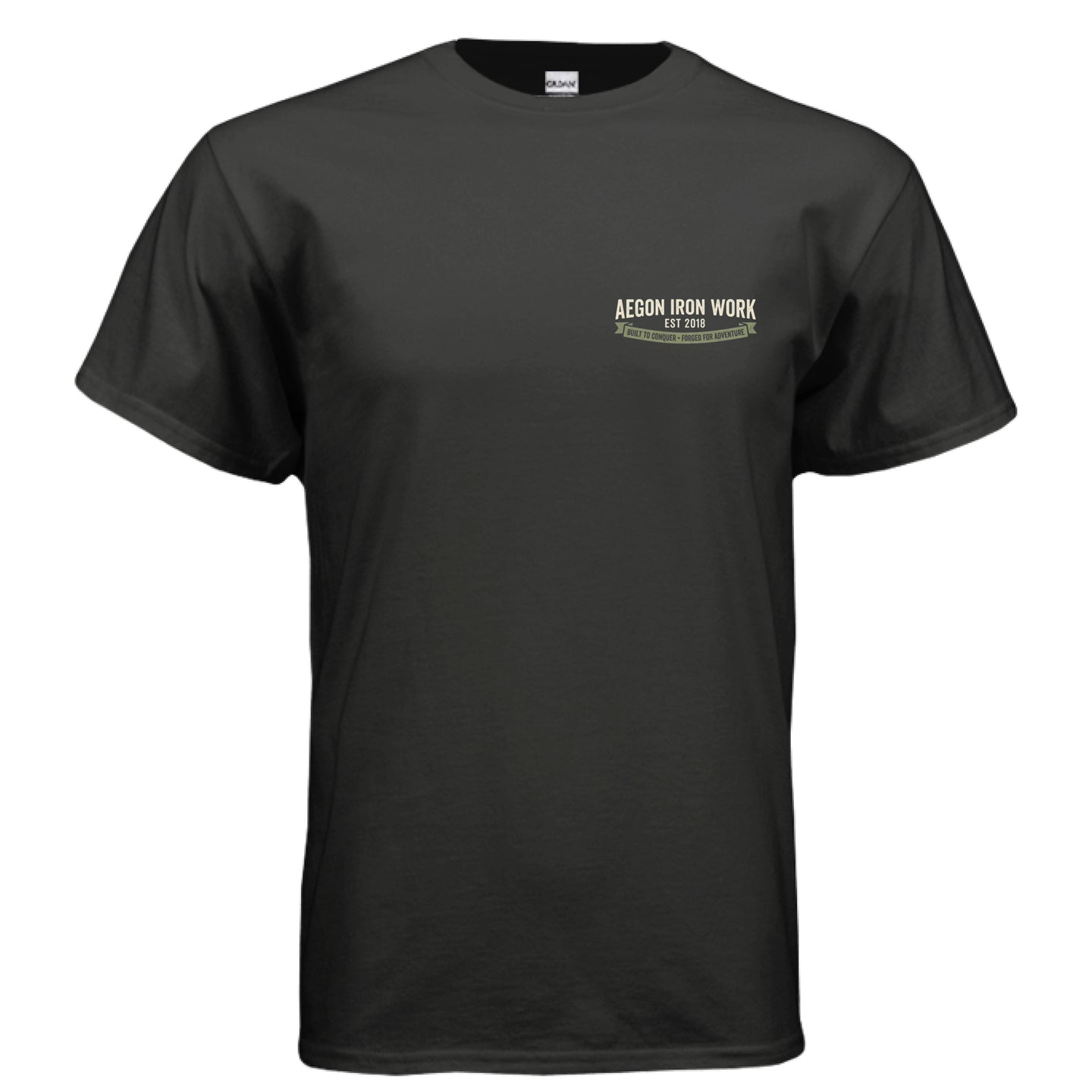 Oldie But Goodie Overlanding Tee | Vintage SUV Shirt - AEGON - BLACK - FRONT
