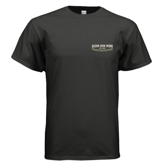 Oldie But Goodie Overlanding Tee | Vintage SUV Shirt - AEGON - BLACK - FRONT