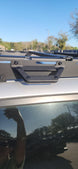 Lightweight aluminum roof rack grab handle by AEGON installed for easy rooftop gear access.