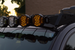 Exclusive aluminum light mounting brackets for Aegon roof racks featuring a secure factory-perfect alignment.