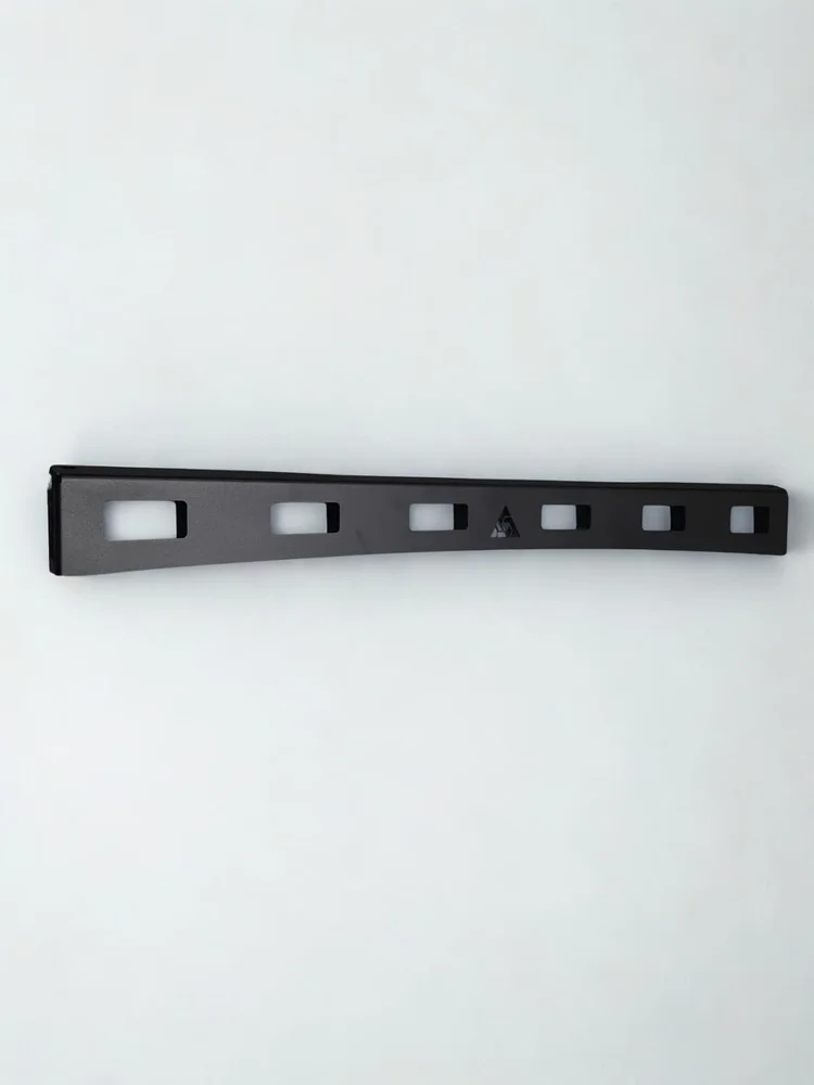 Rear deflector for AEGON steel roof rack systems featuring a sleek powder-coated finish.