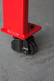 Professional fully welded steel work bench for immediate use in welding and fabrication shops.