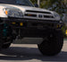 Side profile of the sleek, low-profile front steel bumper for 2003-2009 4Runner.