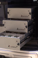 High-capacity slide-out aluminum drawer unit ideal for van life, service vehicles, and mobile command units.