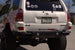 4th Gen 4Runner off-roading with a high-clearance bumper for better departure angles.