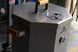 Large capacity 35 lbs AEGON smoker for chicken, beef, and seafood.