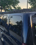 Sleek low-profile tactical roof rack for Toyota 4Runner 4th Gen designed to reduce wind resistance and noise.