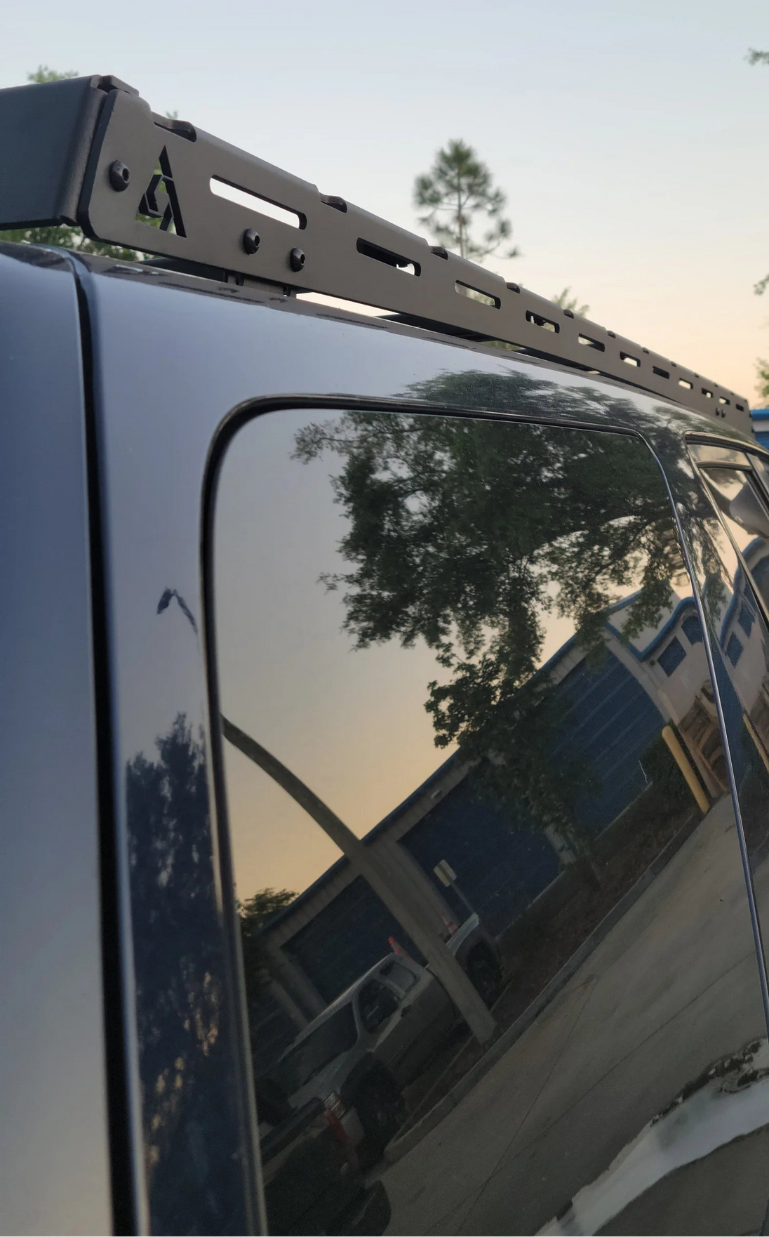 High-quality American-made steel roof rack for Toyota 4Runner 4th Gen with a durable black powder coat finish.
