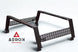 Heavy-duty steel bed rack for rooftop tents with 900 lbs static load and 600 lbs dynamic capacity.