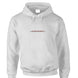 Anatomy of an Overland 9oz fleece hoodie - FRONT