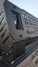 Aluminum bed rack compatible with T-slot bed covers and tonneau systems for an integrated setup.