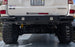Rear view of a 4th Gen Toyota 4Runner with a black high-clearance steel bumper.