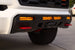 Heavy-duty 3/16 inch steel front bumper custom-designed for the 3rd Generation Toyota Sequoia (2023-2025).