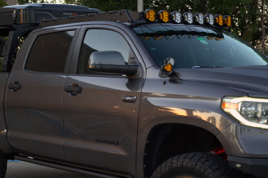 Included mounting hardware for AEGON Toyota Tundra roof rack for a secure and easy installation.